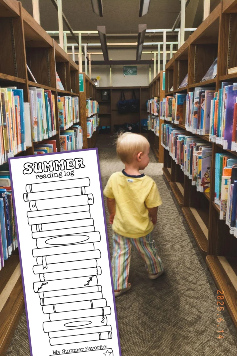 Why Every Toddler Needs Their Own Library Card (and How to Make It Special) + A Free Summer Reading Log