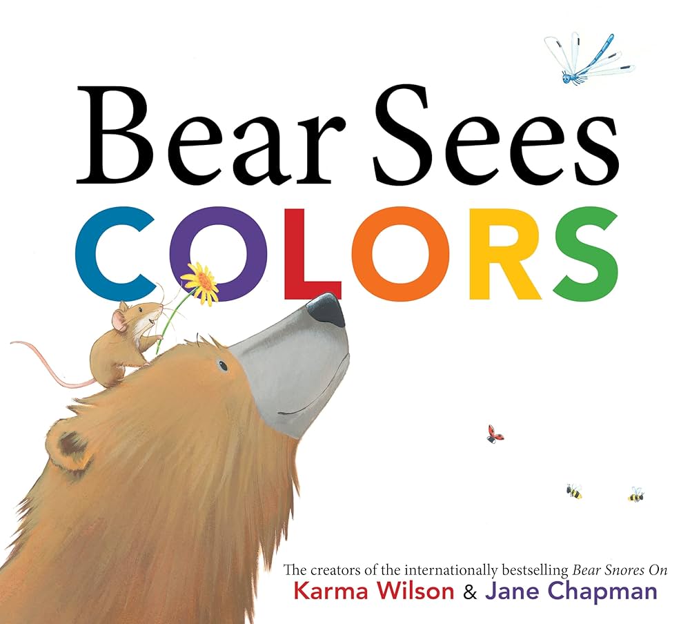 bear sees colors book