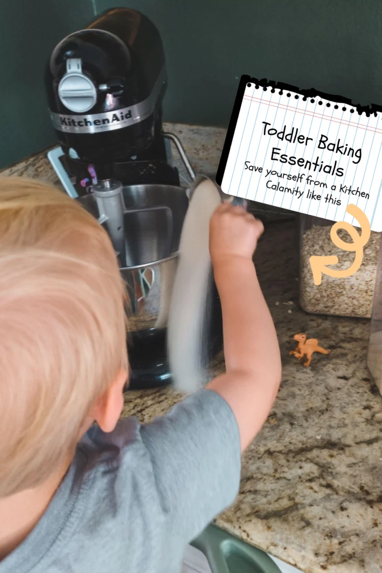 Baking With Toddlers Made Easy: Tips & Tools That Actually Help | Free Recipe Printable!