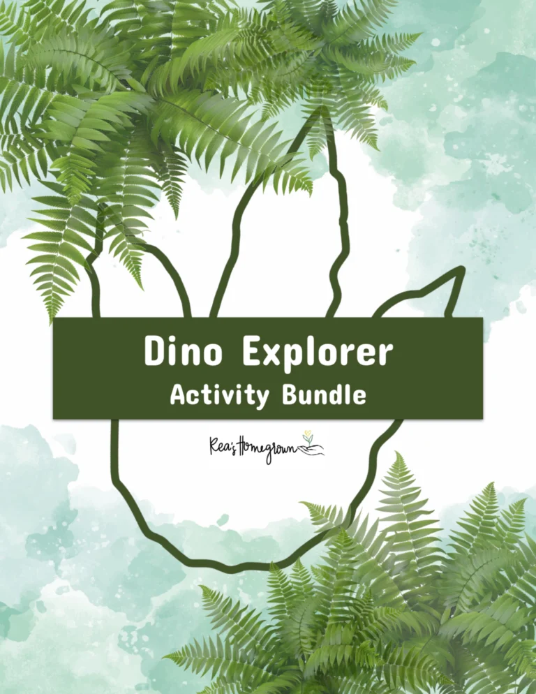 Dino Explorer Activity Kit: 5 Prehistoric Missions for Kids (Ages 3–6)