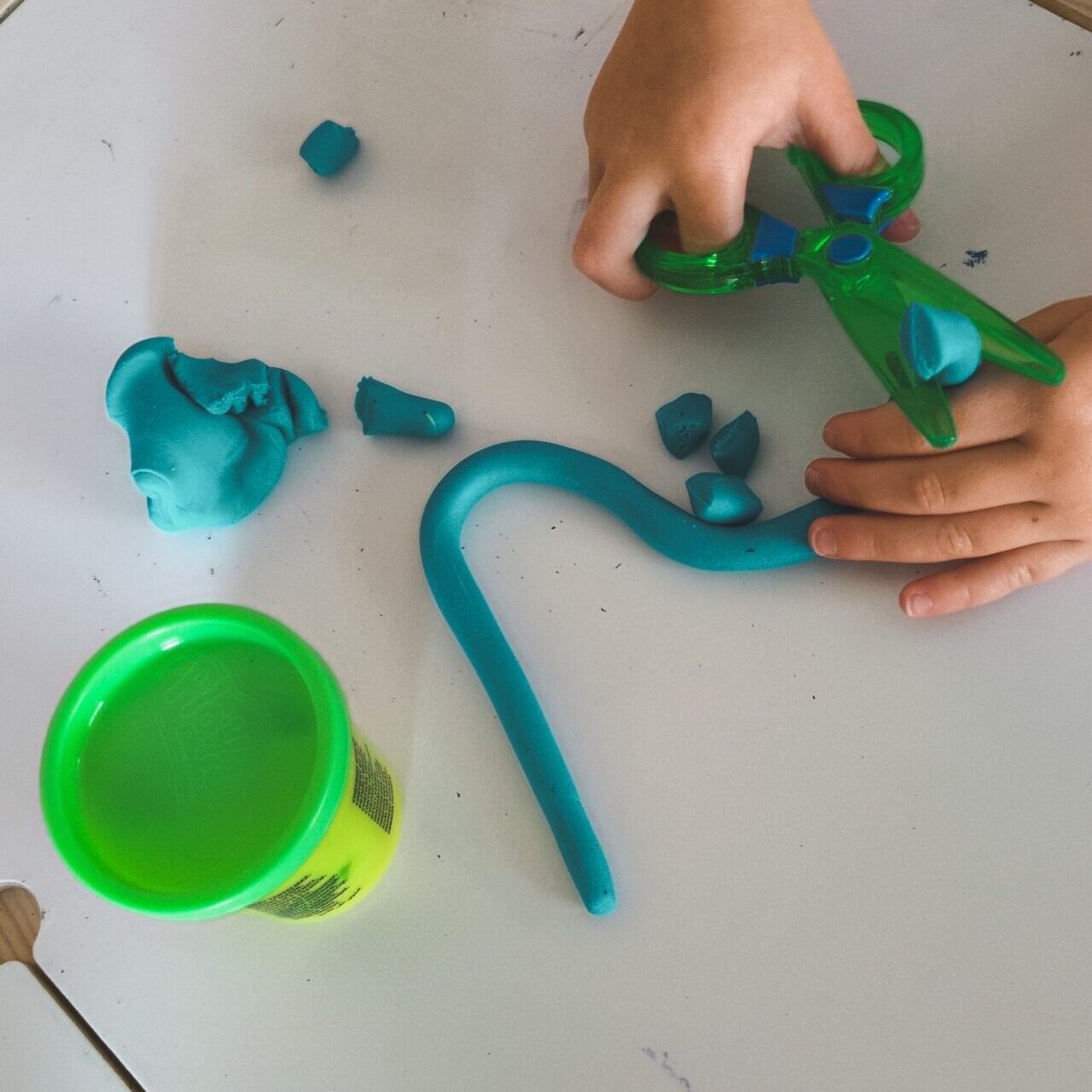play-doh fine motor skills