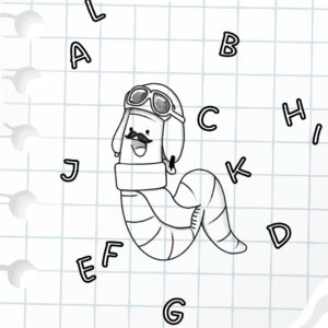 Grandpa Leif and his airplane from Week 4, Letter Learners