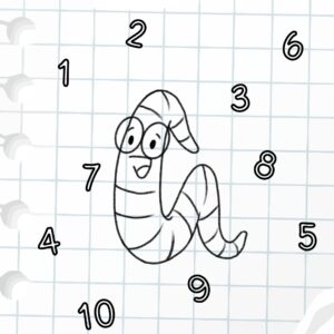 Leif the worm from Week 3, Critter Counters